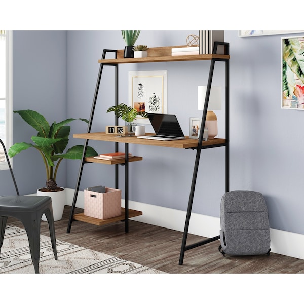 Sauder Desk With Hutch, 20.16 in D X 54.21 in H, 43.07 in W X Engineered wood, Metal 430351 - main
